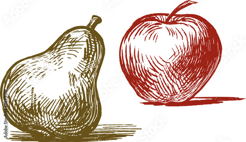 apple and pear
