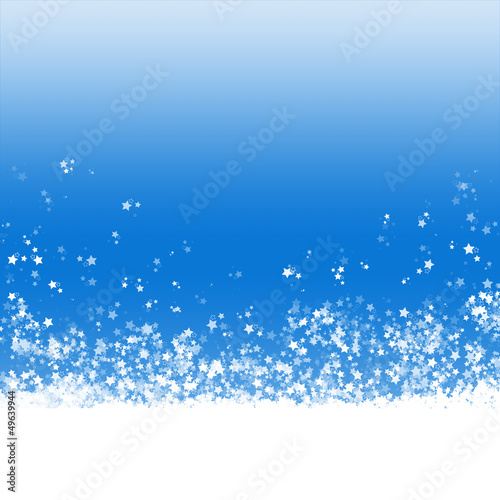 blauer Hintergrund mit Sternen