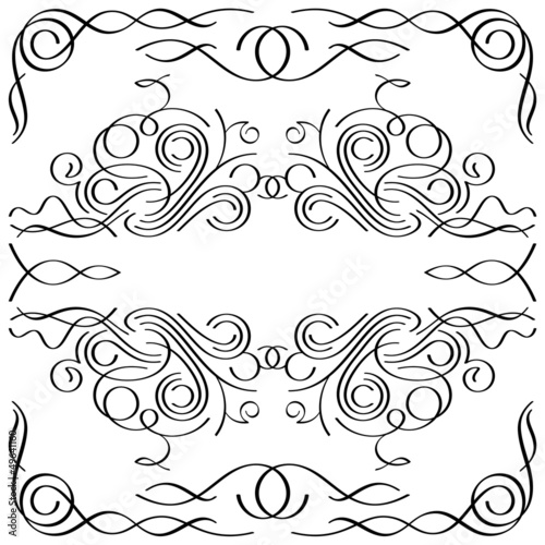calligraphic frame