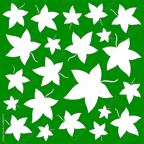 abstract leaves background