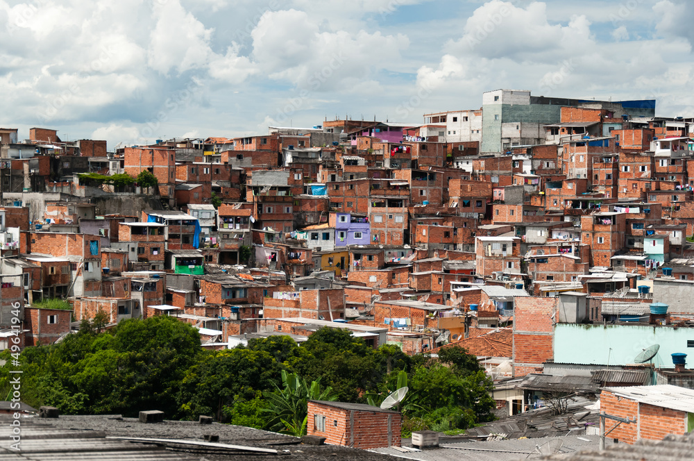 Favela in Sao Paulo