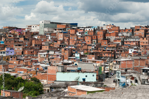 Favela in Sao Paulo photo