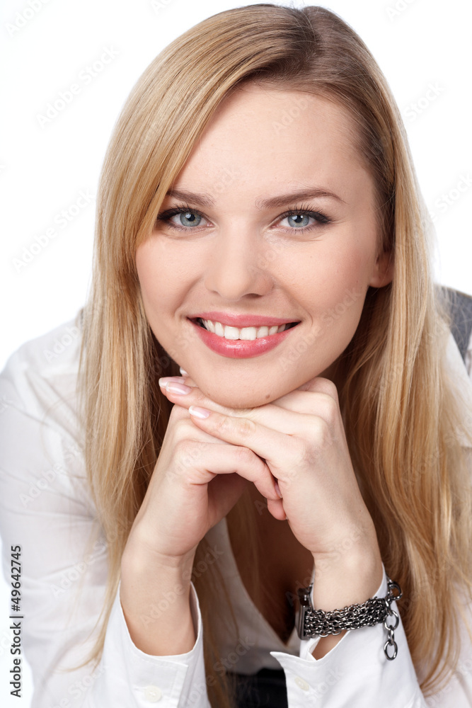 Smiling woman Smiling woman