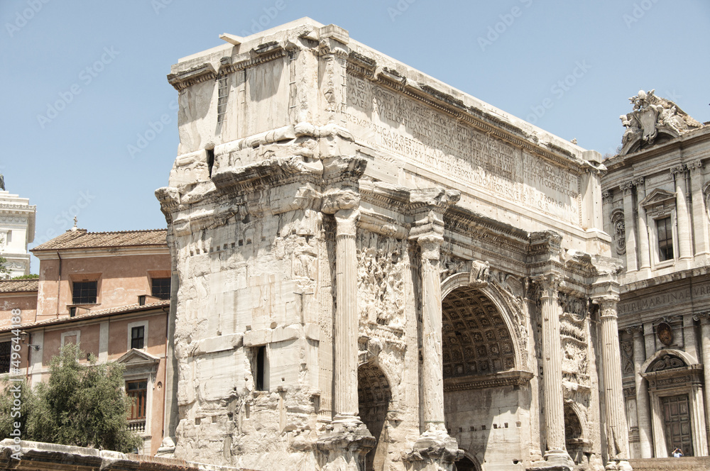 Arco de  Septimius Severus