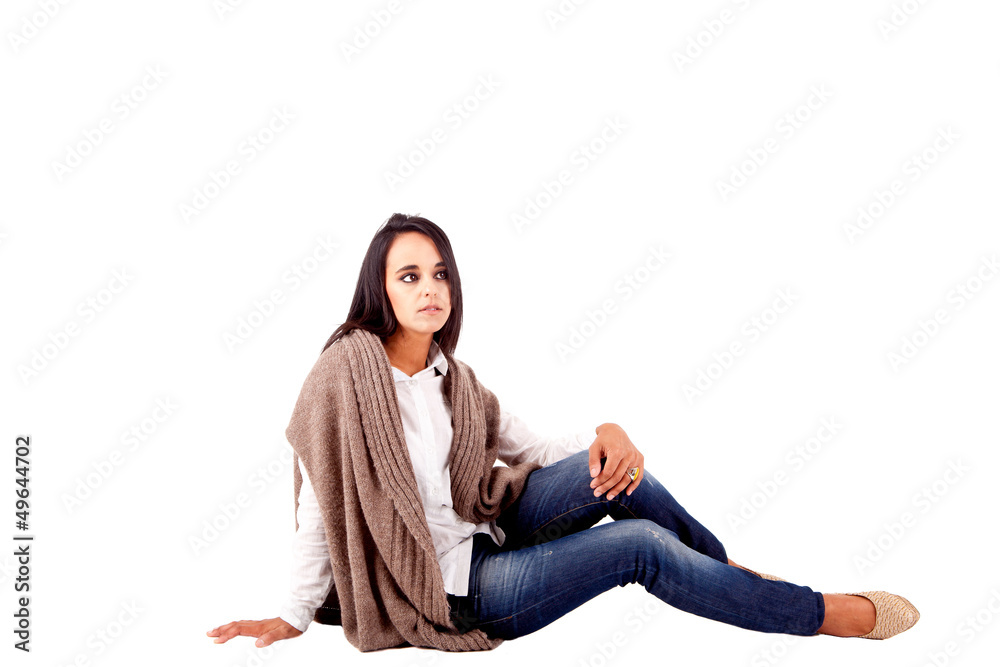 Beautiful mix race woman posing Beautiful mix race woman posing