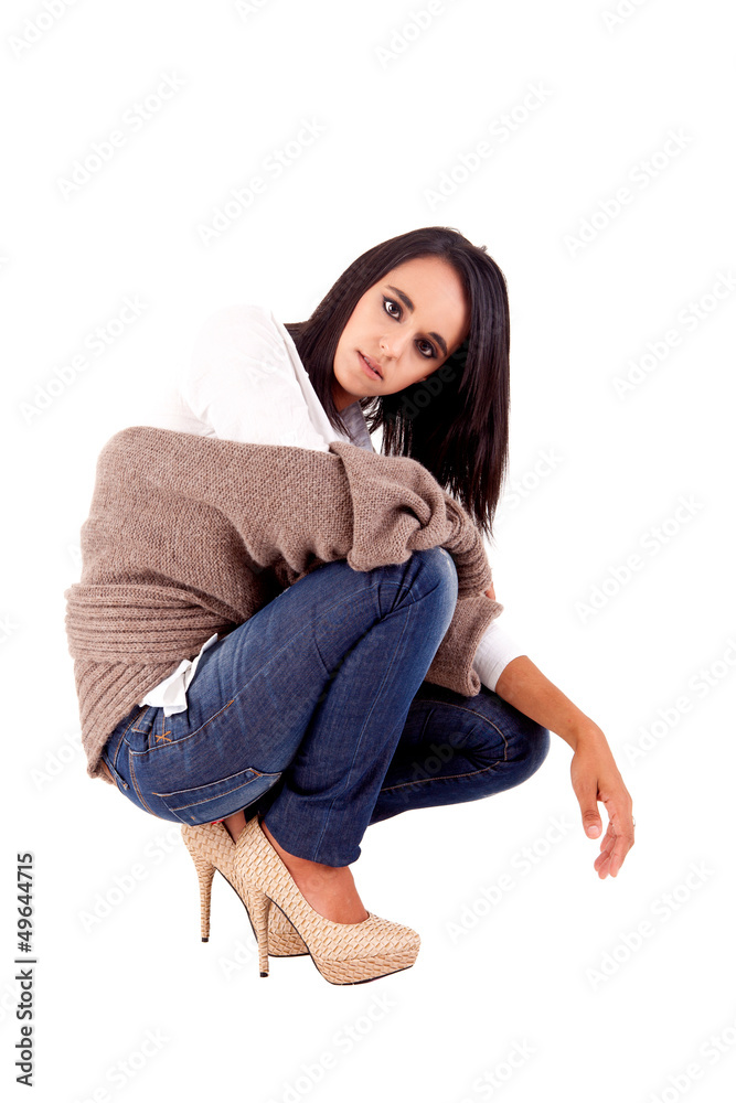 Beautiful mix race woman posing Beautiful mix race woman posing