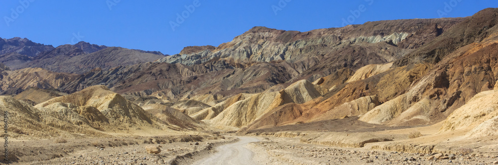 Zabriskie Point at Death Valley