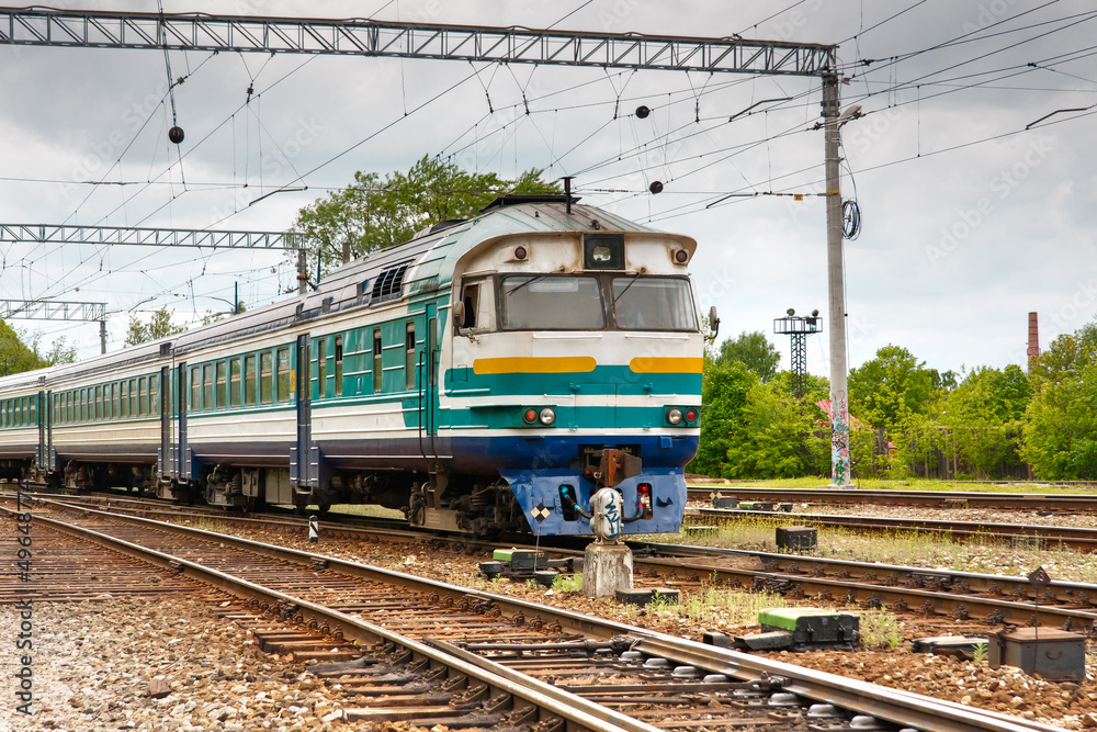 Old passenger train