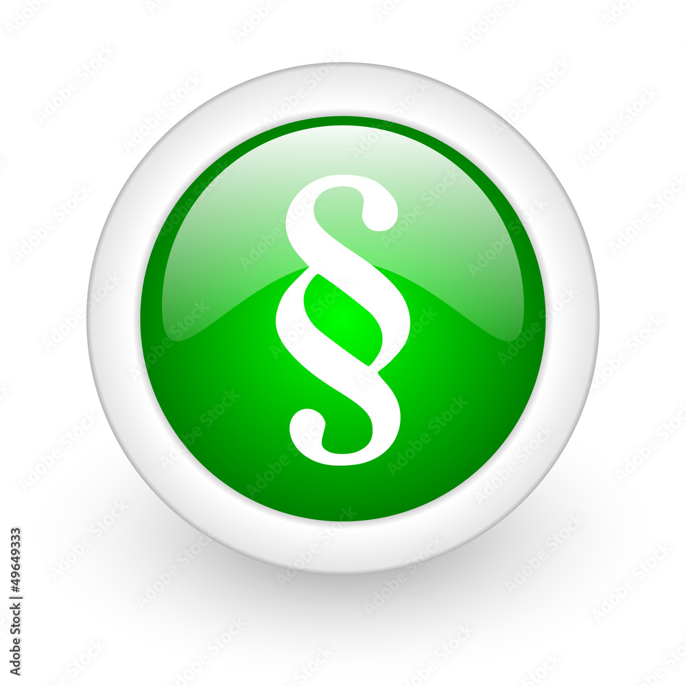 paragraph green circle glossy web icon on white background paragraph green circle glossy web icon on white background
