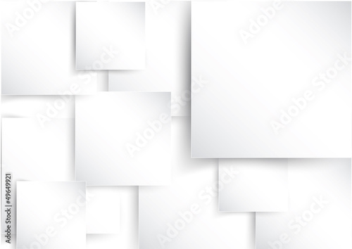 Wallpaper Mural Square element on white paper with shadow Torontodigital.ca