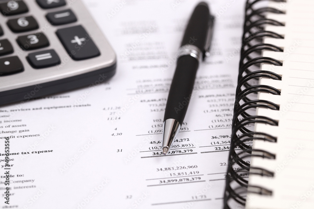 Showing business and financial Showing business and financial