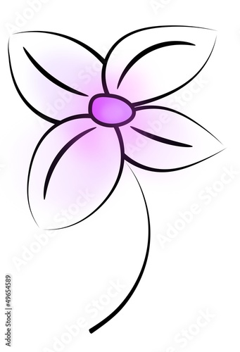 Naklejka Orchidee Blume