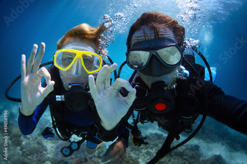 Scuba diving photo