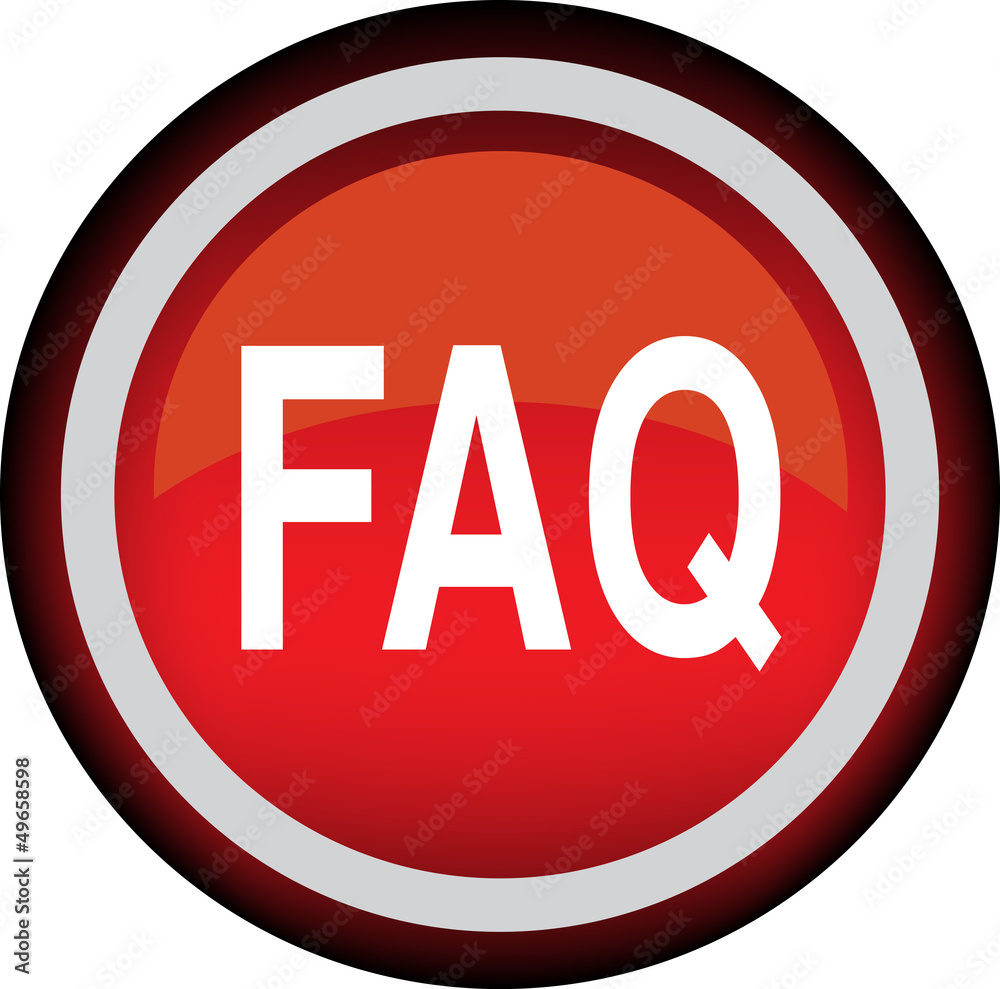 круглый значок, FAQ