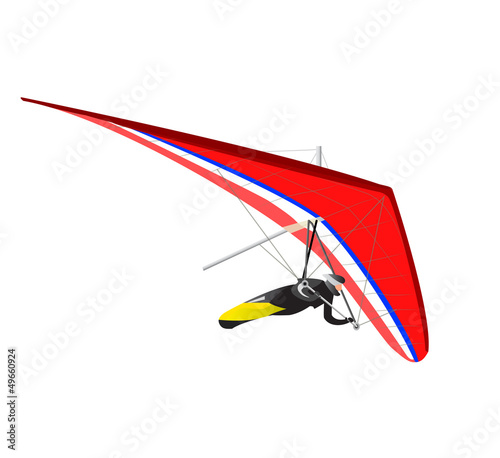 Hang Glider Red