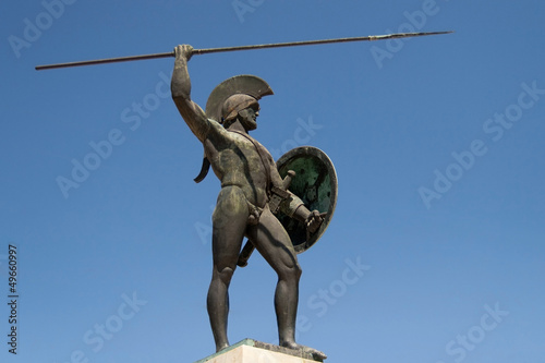 Obraz na płótnie King Leonidas w salonie