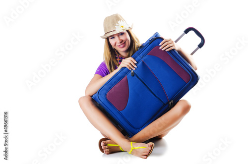 Girl ready for summer vacation © Elnur