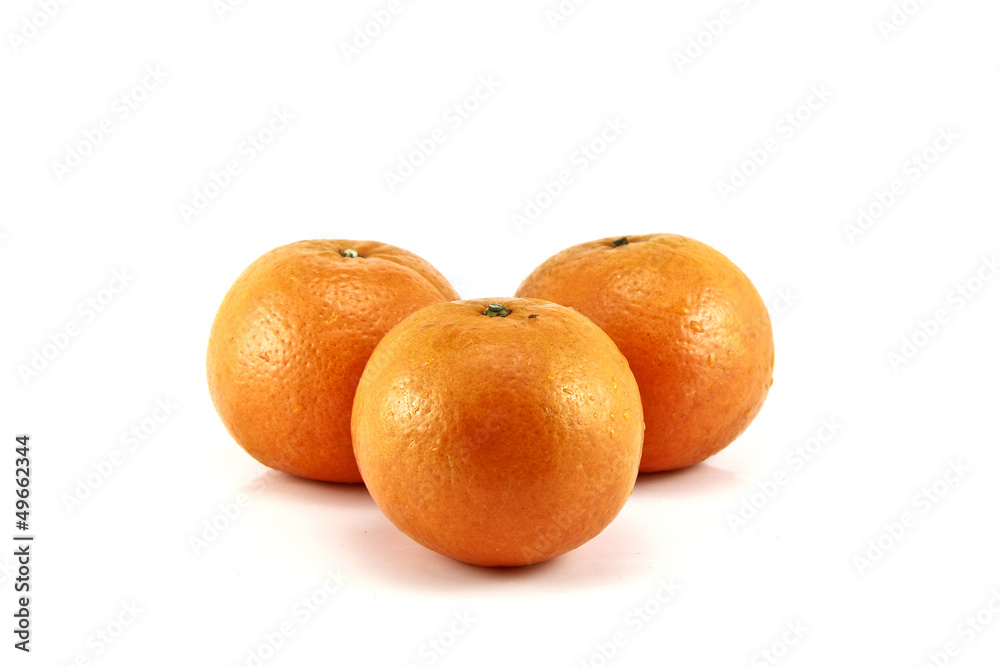 orange isolated on a white background orange isolated on a white background