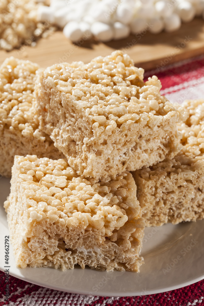 Marshmallow Crispy Rice Treat Marshmallow Crispy Rice Treat
