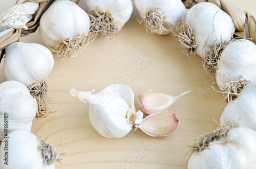 Organic garlic