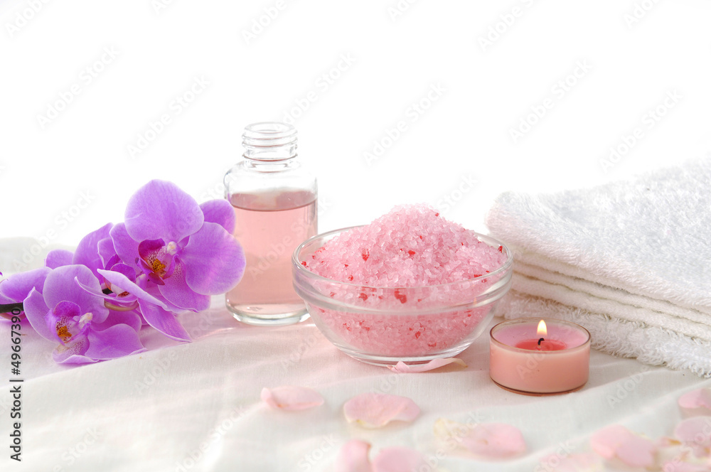Spa setting Spa setting