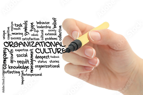 Word cloud for Organizational culture