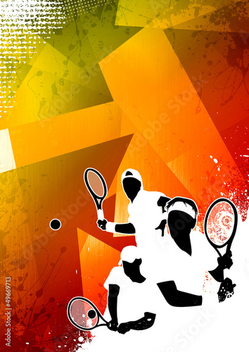 Tennis sport background