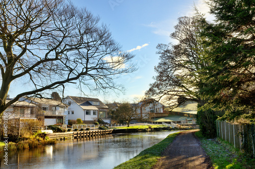 View of Lancaster Canal at Bolton-Le-Sands