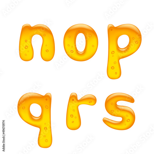 Alphabet letters