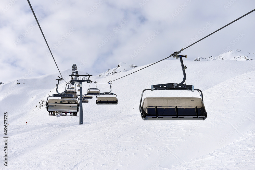 Ski lift chairs Ski lift chairs