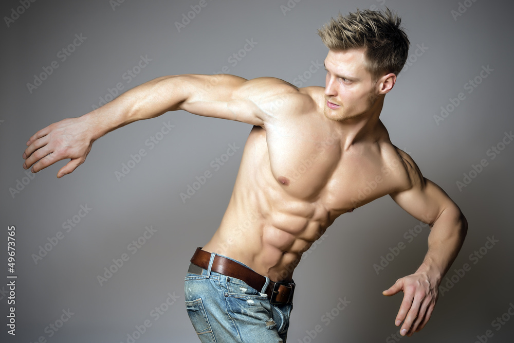 Young athlet in motion Young athlet in motion