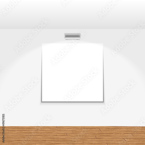 Frame on wall