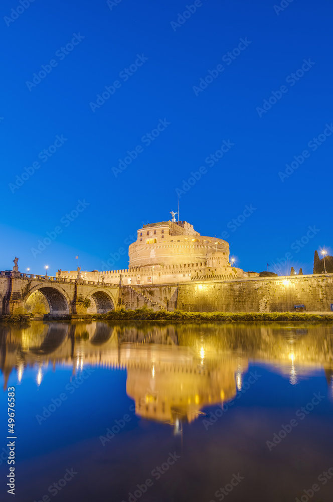 Castel Sant Angelo in Parco Adriano, Rome, Italy