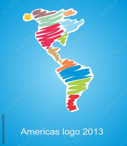 Americas colorful logo