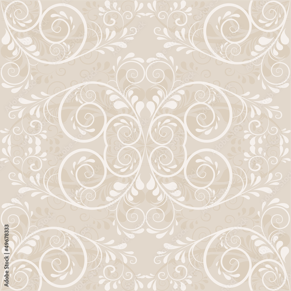 Fototapeta premium Endloshintergrund in beige