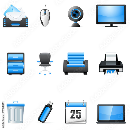 Technologie, Büro - bussinens icons