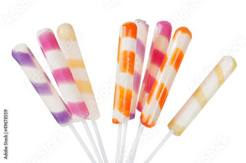colorful lollipop
