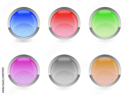 Free Download six bouton ronds - GFXLoad