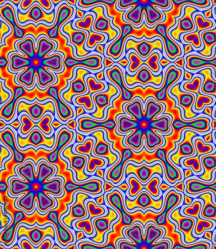Psychedelic Seamless Pattern