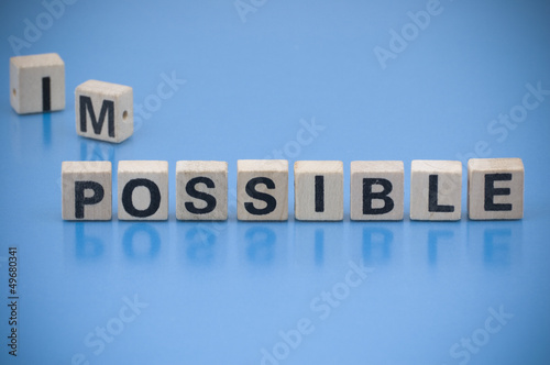 Word IMPOSSIBLE