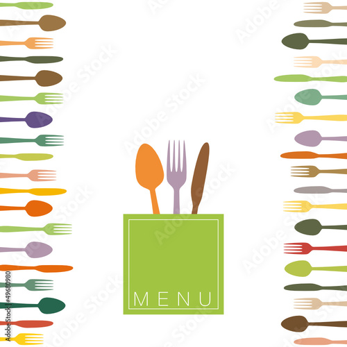 Menu pastello