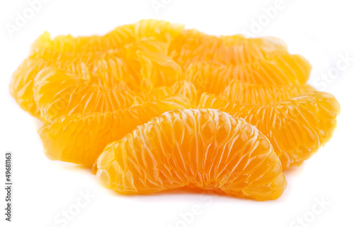 fresh mandarin slice