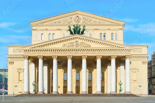 The Bolshoi Theatre. Moscow, Russia