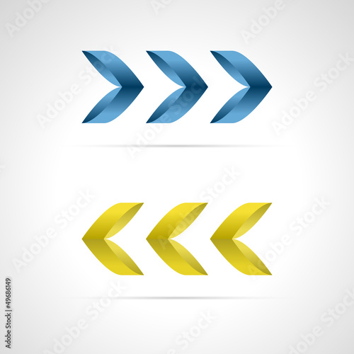 Free Download ribbon arrow - GFXLoad