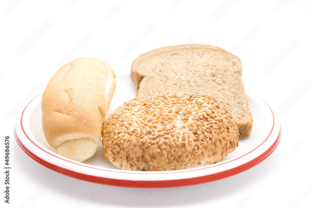 Brötchen mit Toast Brötchen mit Toast