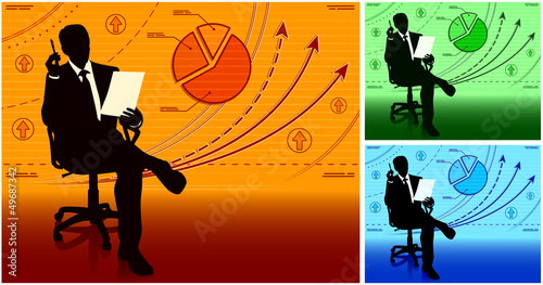 Successful businessman