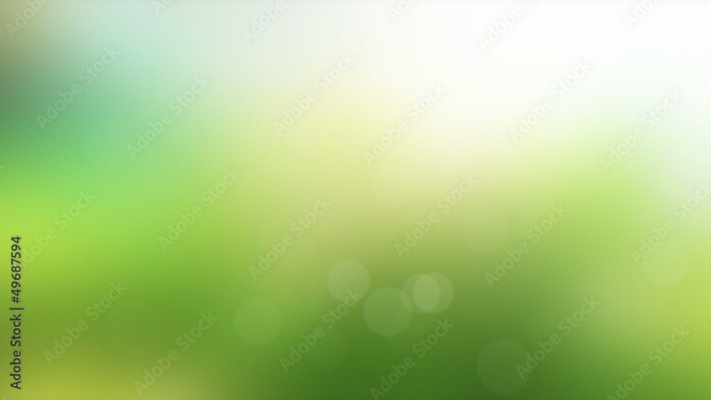 Green bokeh background