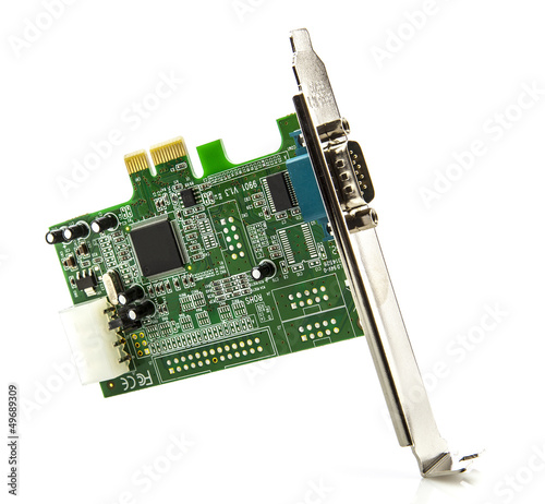 PCI Card on a white background