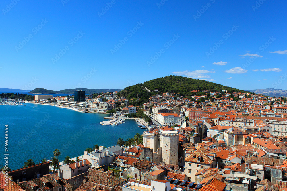 Fototapeta premium Split, Croatia - postcard coast