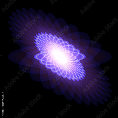 Abstract glowing background